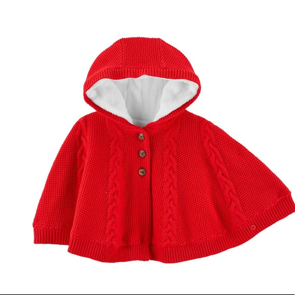 Carter's Other - Baby girl hooded poncho